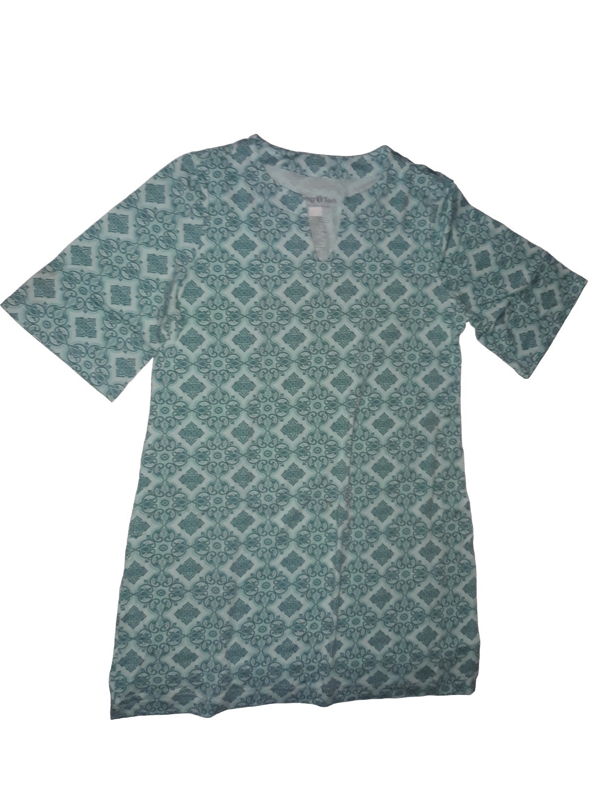 Hang Ten Women’s UPF 50+ Breathable Lightweight Sun Dress Aqua Size SMALL NEW