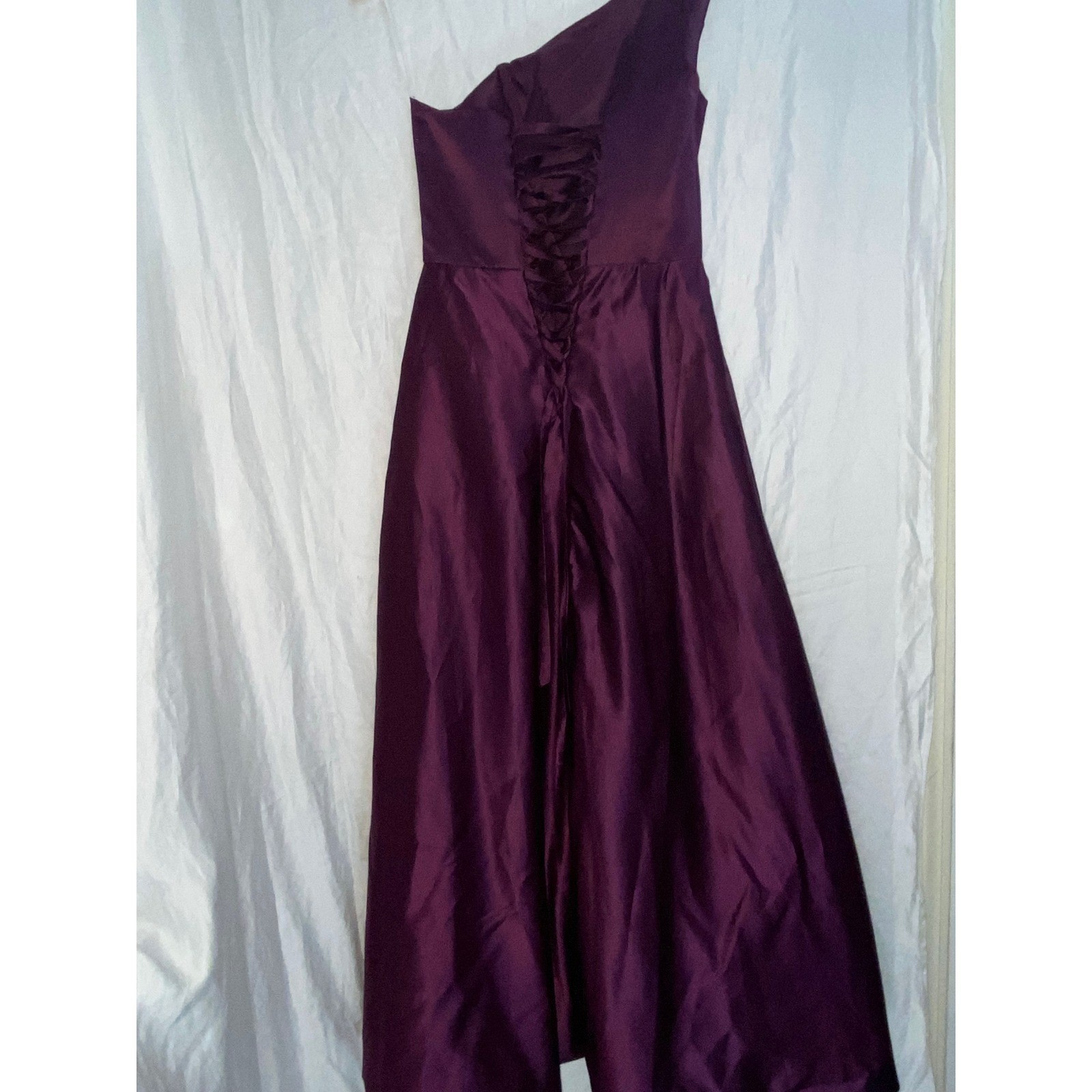 Ine Evening Gown Womens 6 Satin Corset Back Formal Maxi Wedding