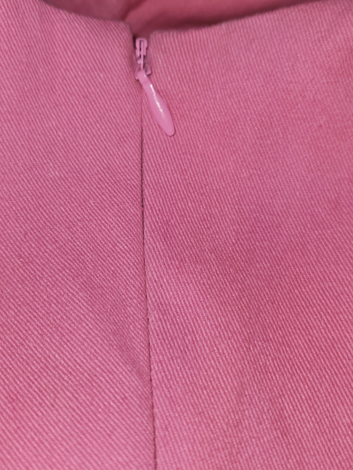 Kourt Pink Denim Corset Pleated Lele Babydoll Fit Flare Mini Dress Size Med NWT