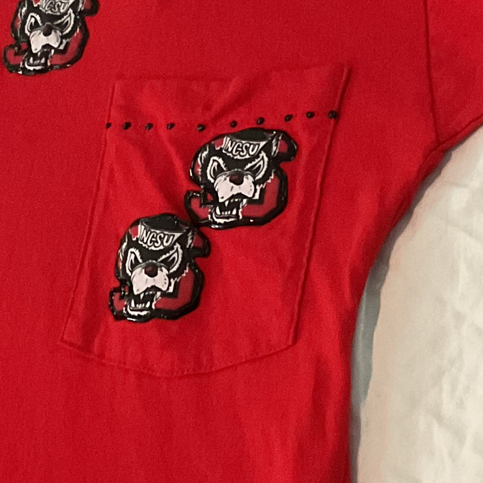 NC State Wolfpack Mini Dress Wmn College Student Gameday Cotton Handmade NCSU