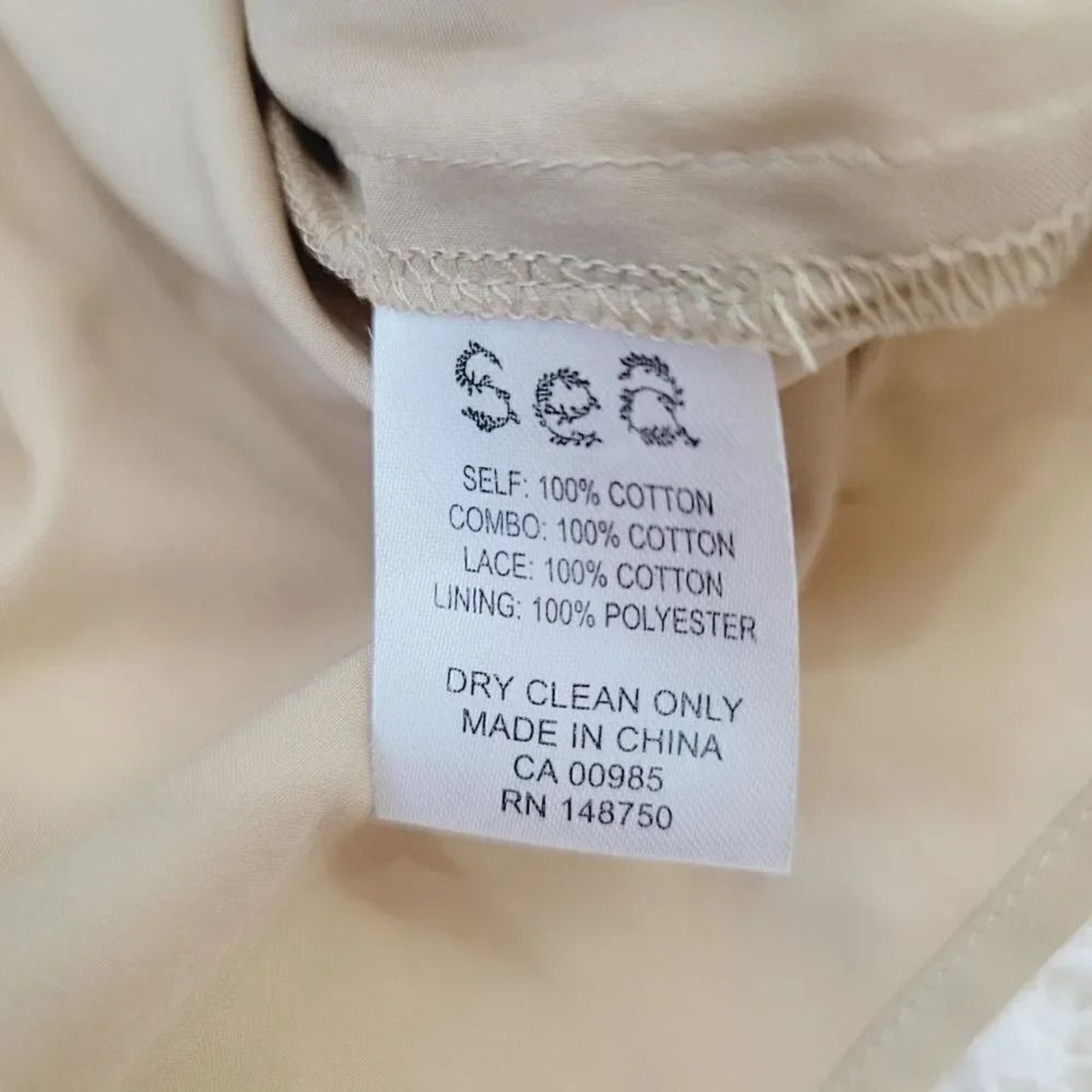 Sea New York Embroidered Eyelet Asymmetrical Lace Up Edie Dress in White Size 10