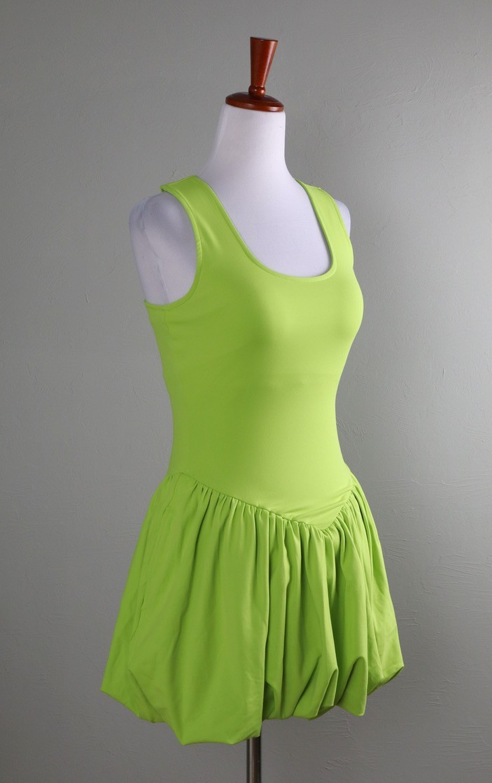 ANTHROPOLOGIE NWT $108 Daily Practice Stretch Bubble Athletic Dress Size Large