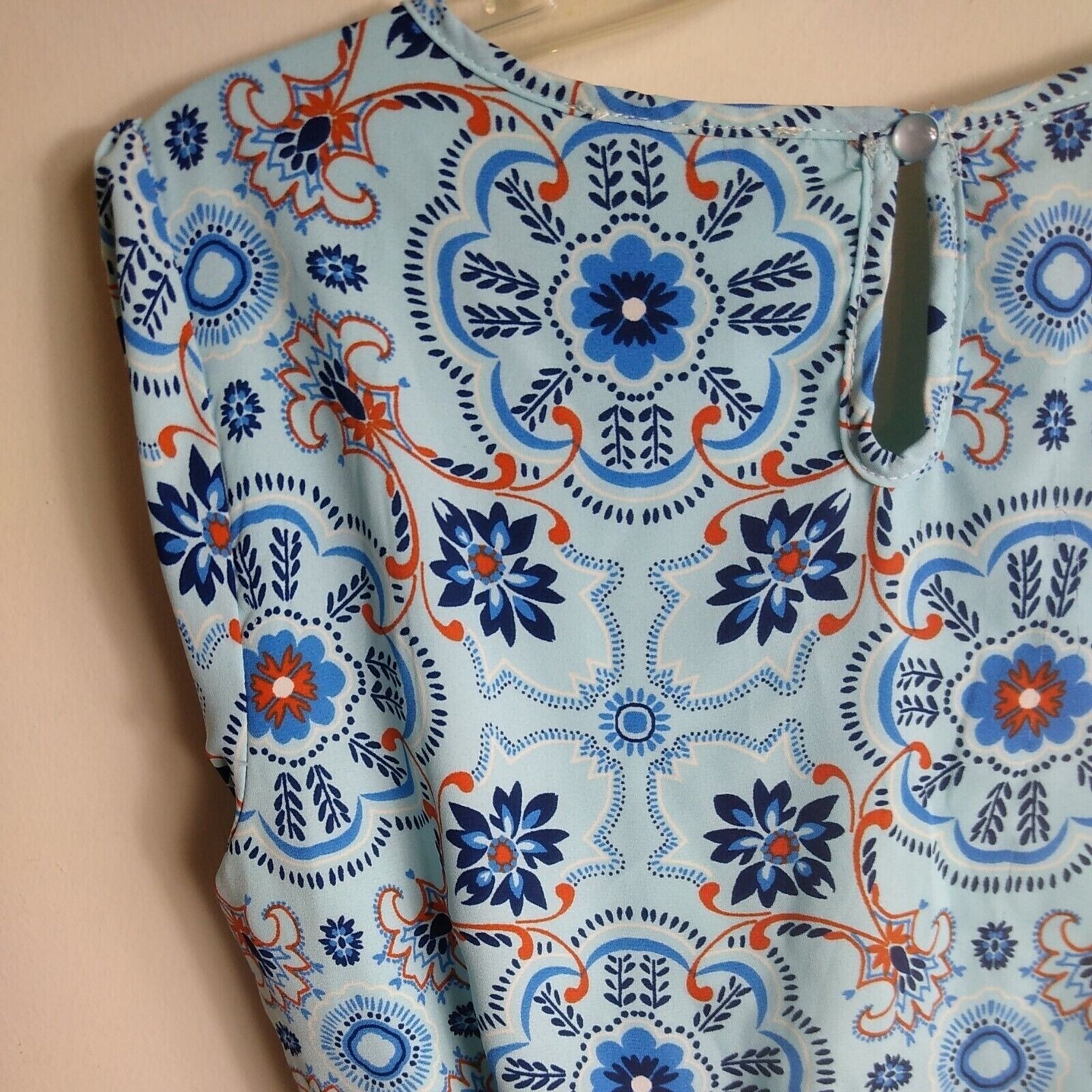 Red Camel Dress Womans Small Multicolored