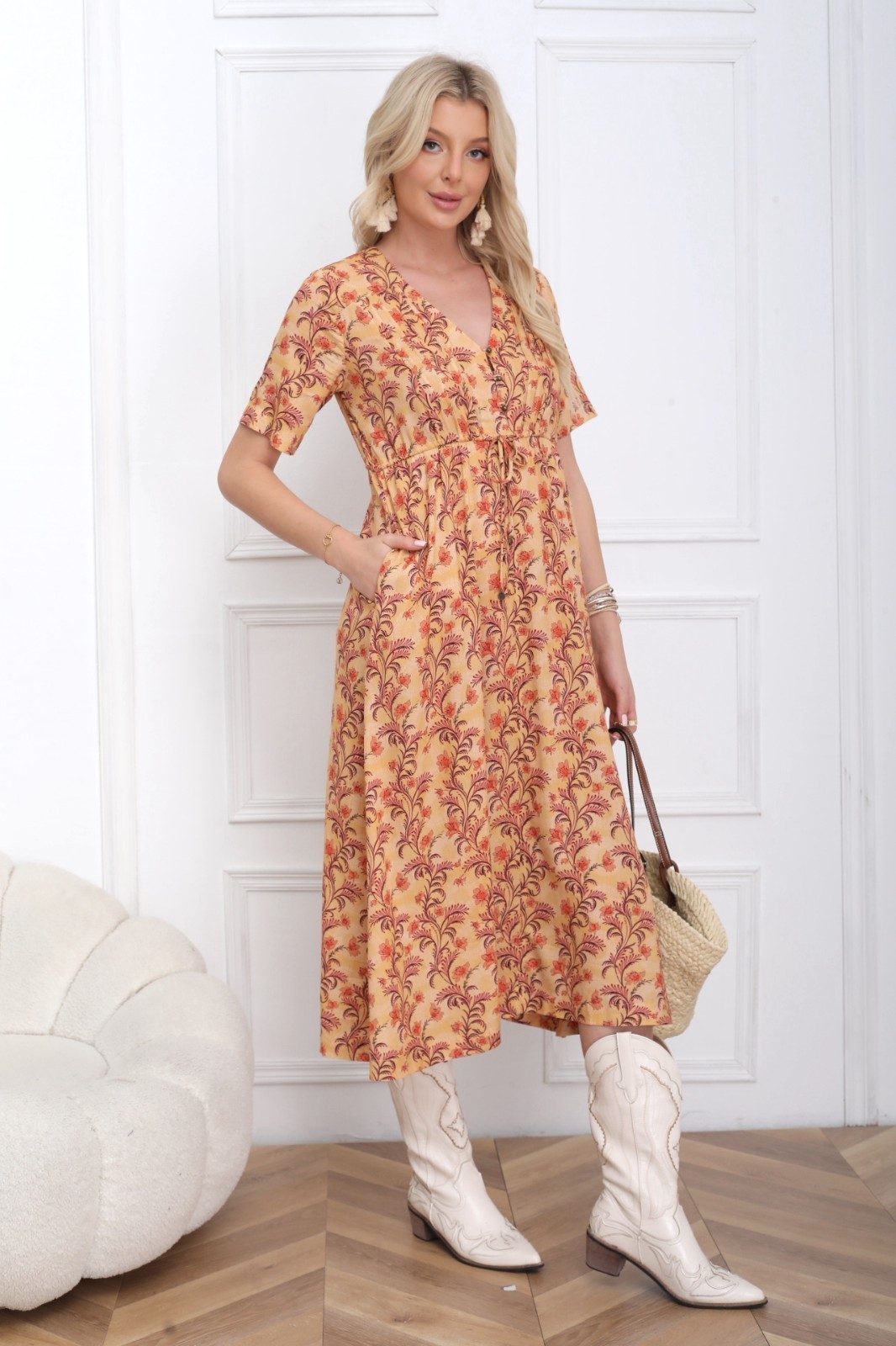 Tigerlily Midi Dress – RRP 199 – Size 14 – NEW with Tags & in Packaging
