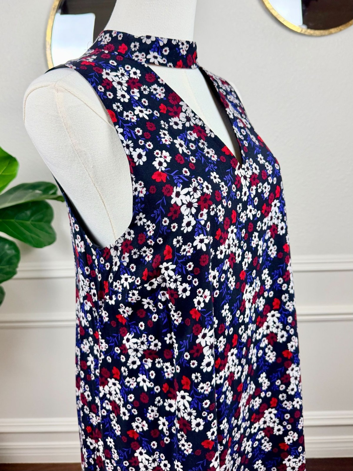 Romantic Feminine Kensie Floral Sheath Dress | Soft Girl | Size M | EUC