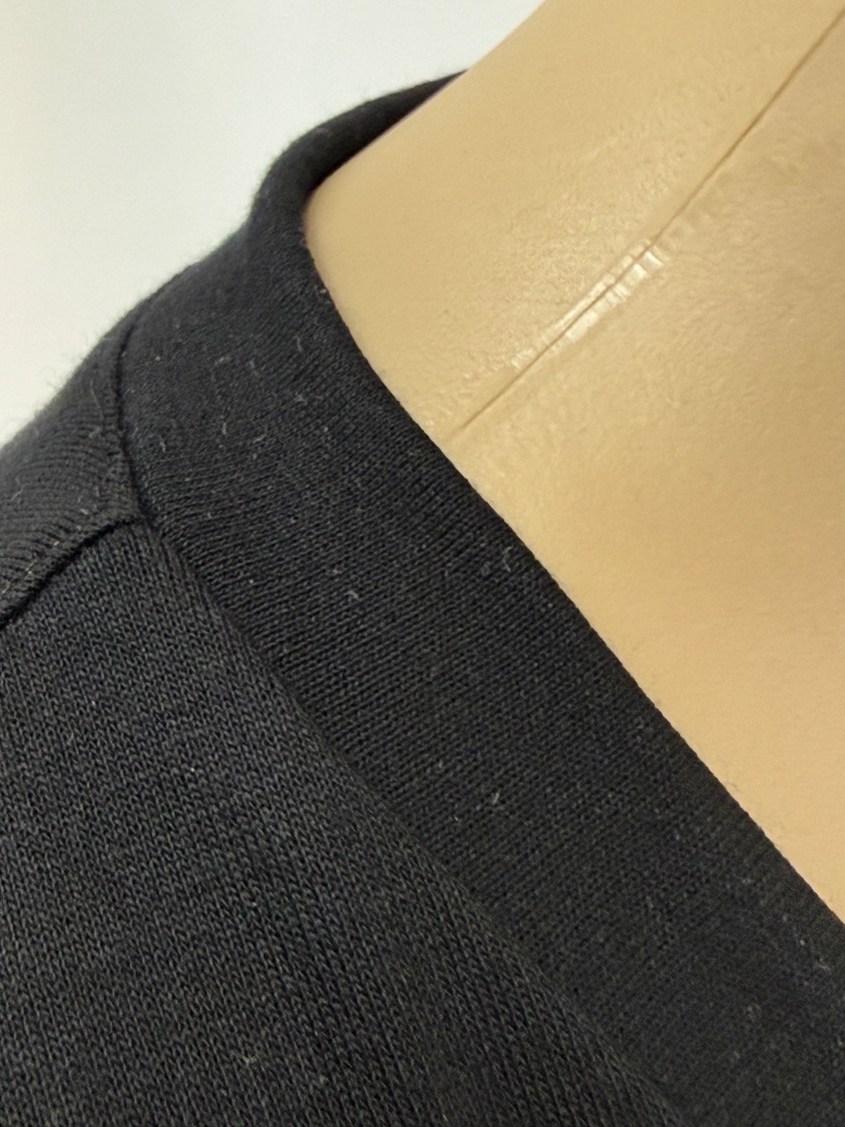 Split Neckline, Jersey Dress Knee Length Striped, Black or Floral
