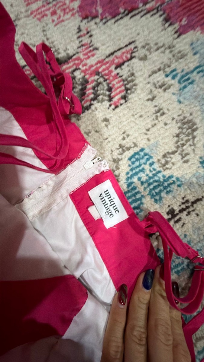 Unique Vintage Floral Rockabilly Dress