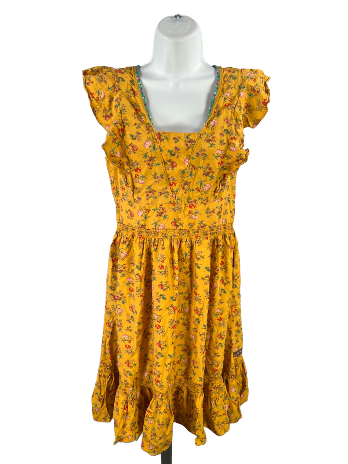 Matilda Jane Women’s Yellow/Gold Fantasy Fancy Sundress – S