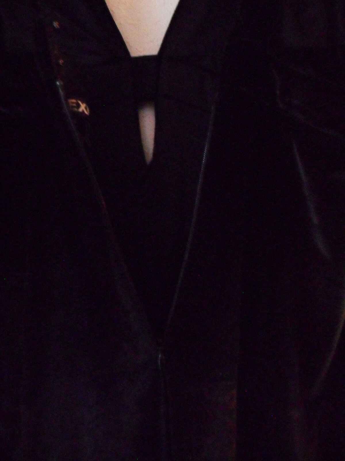EXPRESS Black Velvet Plunging V-Neck Sheath DRESS sz 6, Slit at the Back Bottom