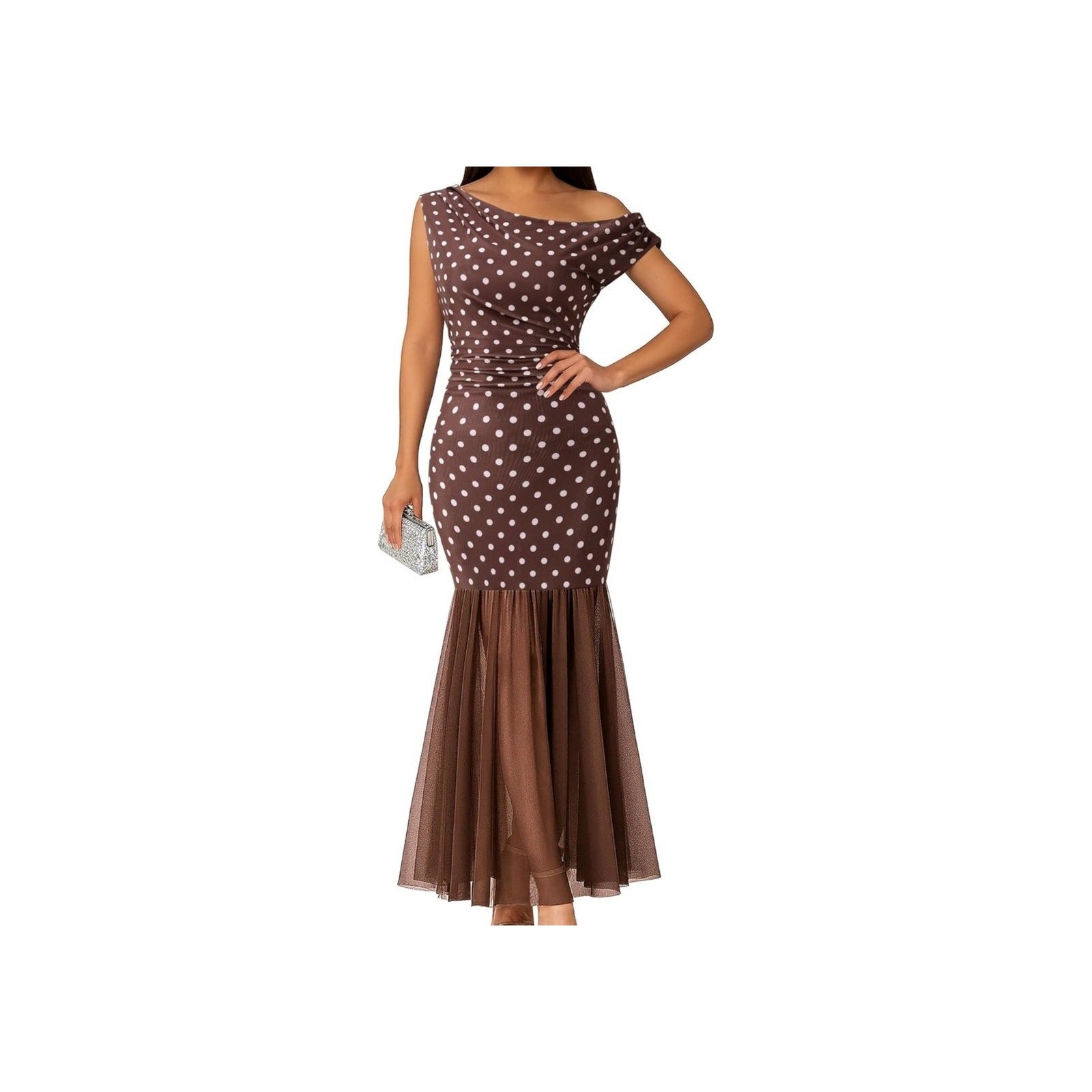 NIB Youtalia Women’s Elegant Formal Prom Wedding Maxi Dress Size Large