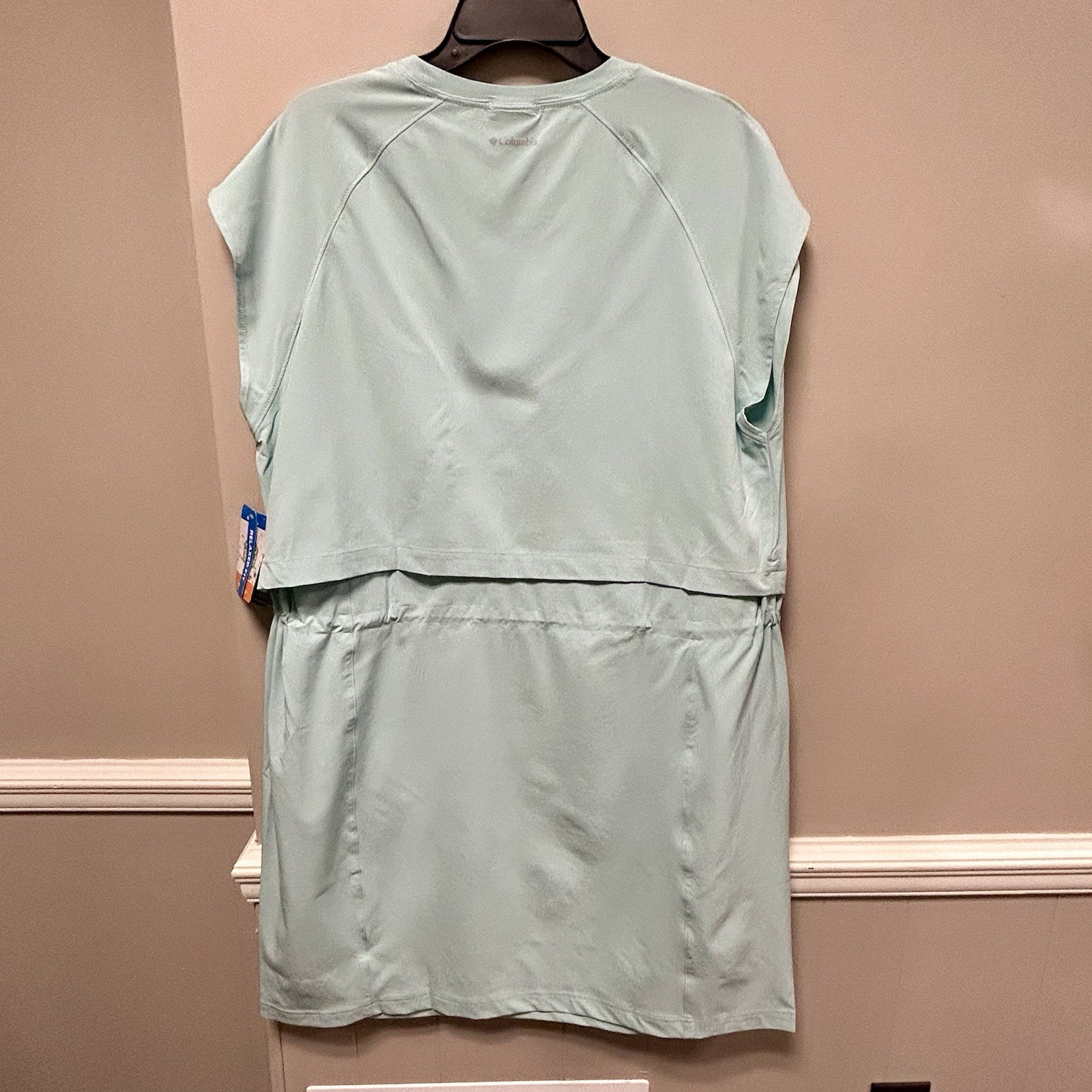 Columbia Pale Green NWT Omni Shield Boundless Beauty Dress II Women’s Size XL