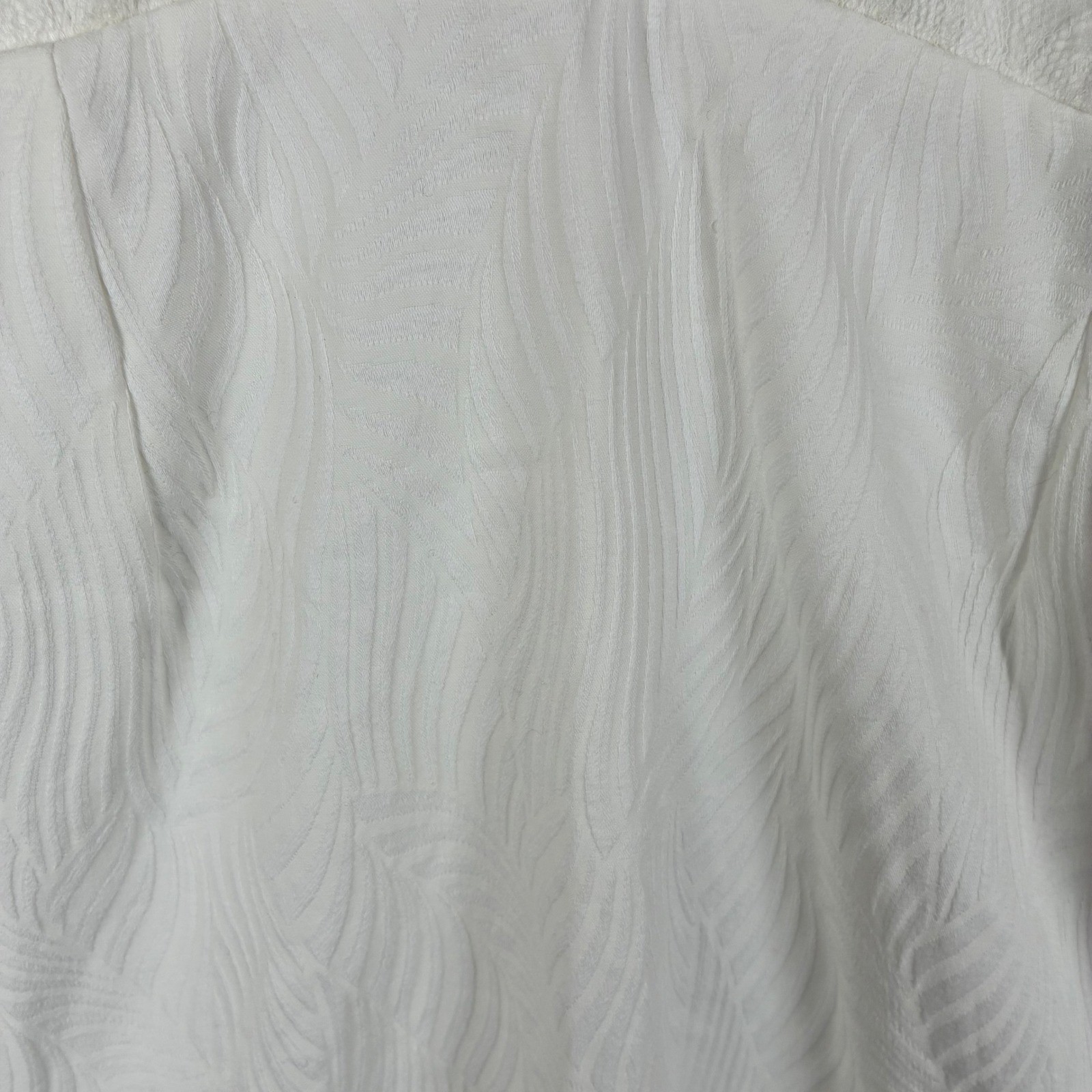 The Kooples Mini Dress Cream Mesh Illusion Neck Bustier 40/L Kentucky Derby