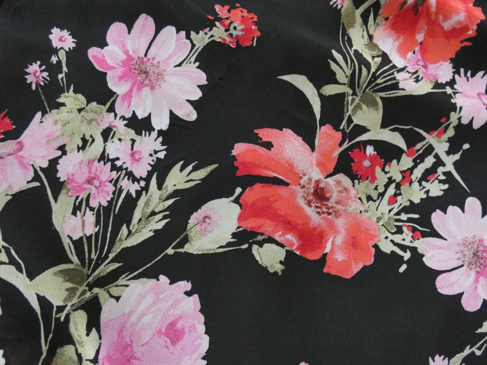 Speechless Ruffled Hem High-Low Maxi Cold Shoulder Dress Black Floral NWT size S