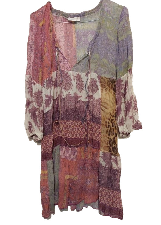 Elisa Cavaletti Silk Dress tunic Medium