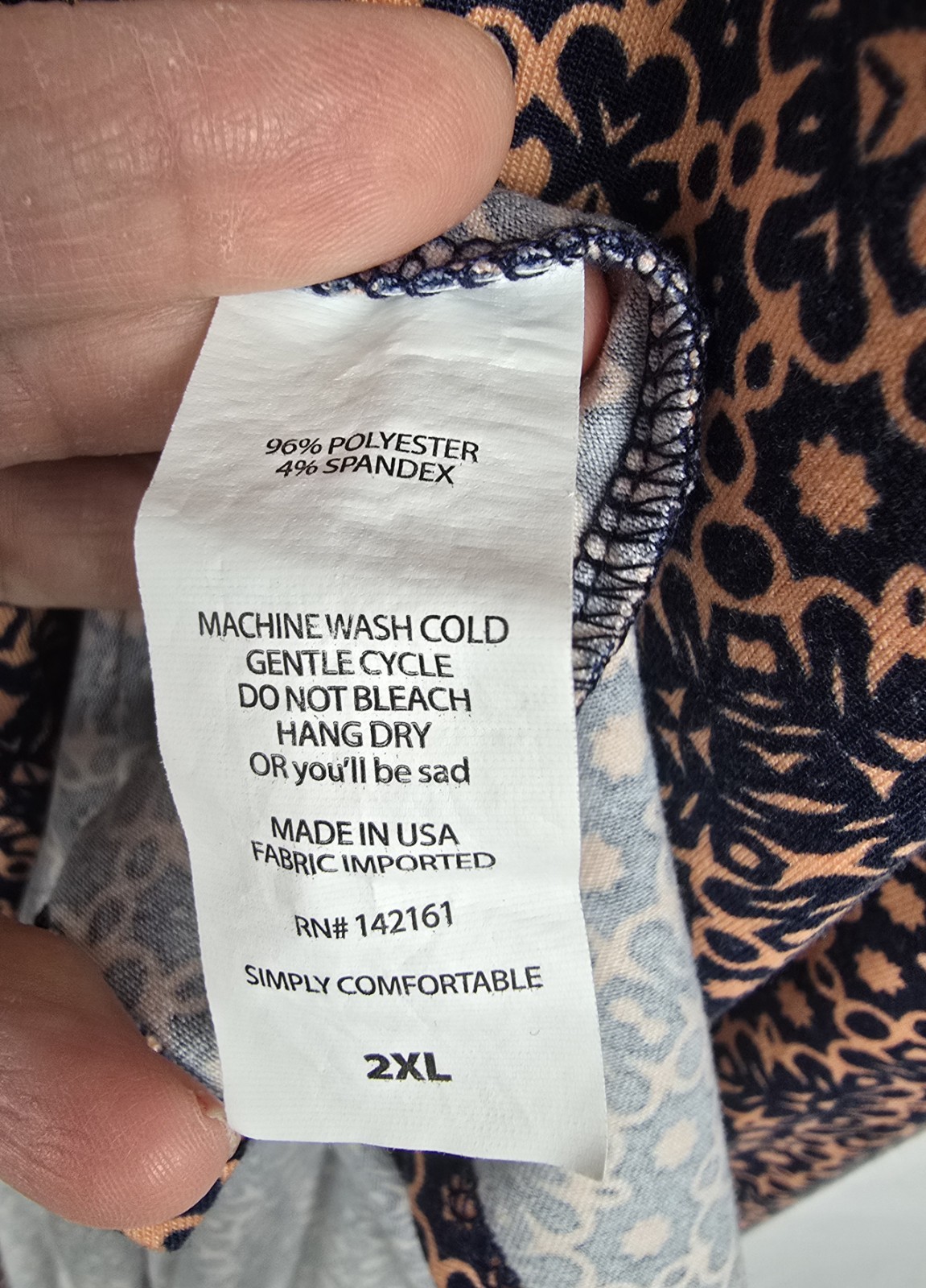 Lularoe Ana Short Sleeve Printed Geometric Boho Stretchy Maxi Dress sz 2XL