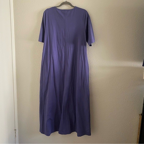 Alpha Studio Women’s Size 10 Midi Short Sleeve Dress in Purple