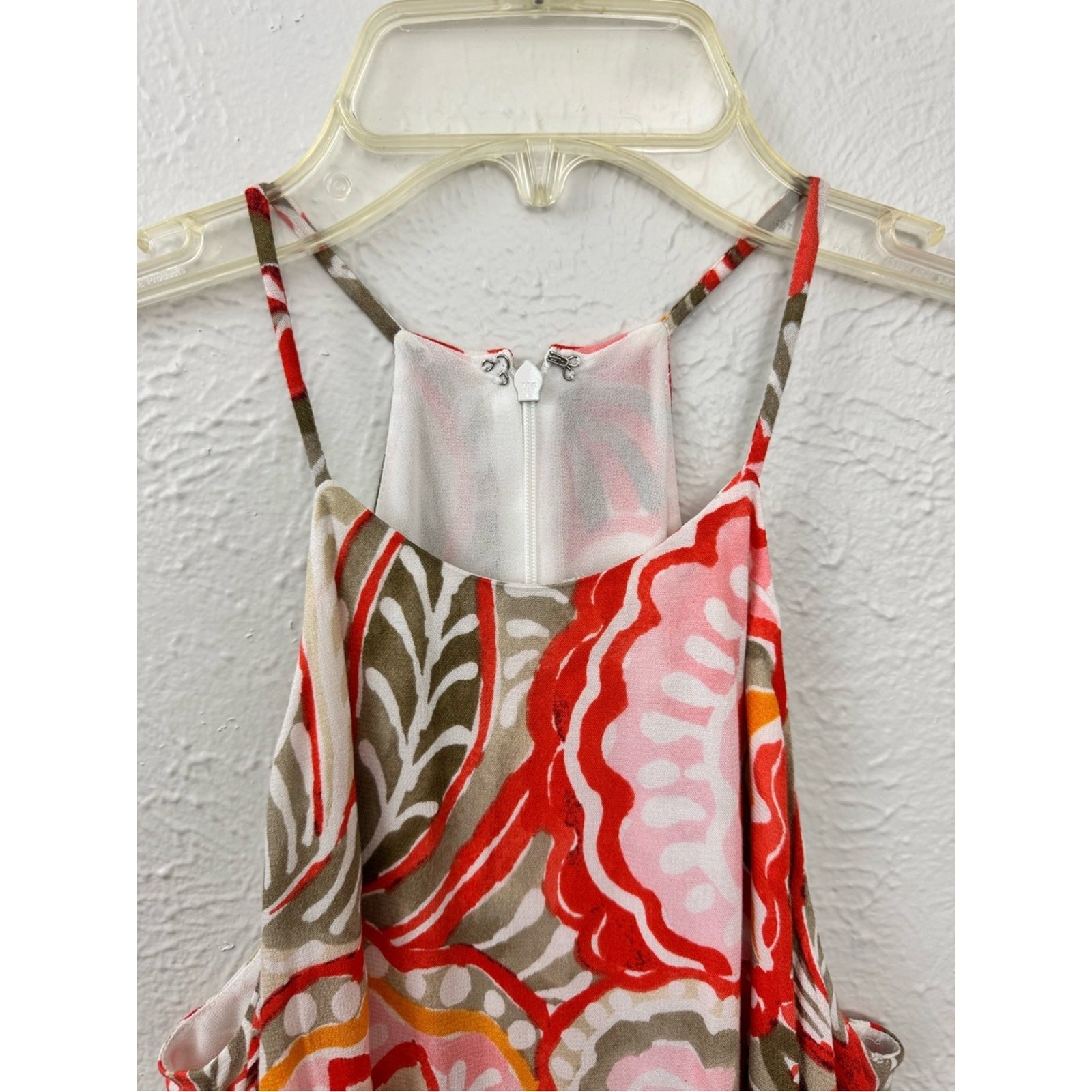 NWT Ann Taylor LOFT Floral Print Maxi Dress Size 4 Tropical Boho Summer Dress