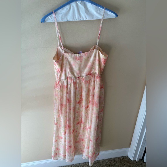 Storia Midi Dress romantic airy wedding guest vibes size M
