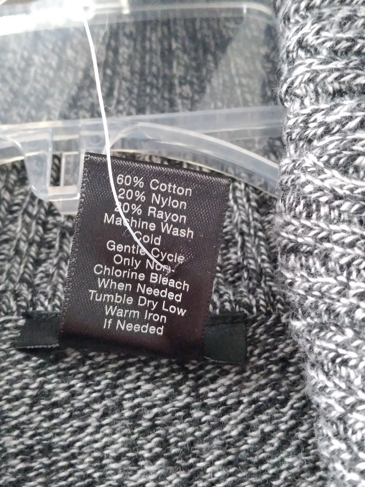 $109 NWT Ann Taylor Dress Gray Cotton Blend Sweater Knit Cowl Neck S/S Size M
