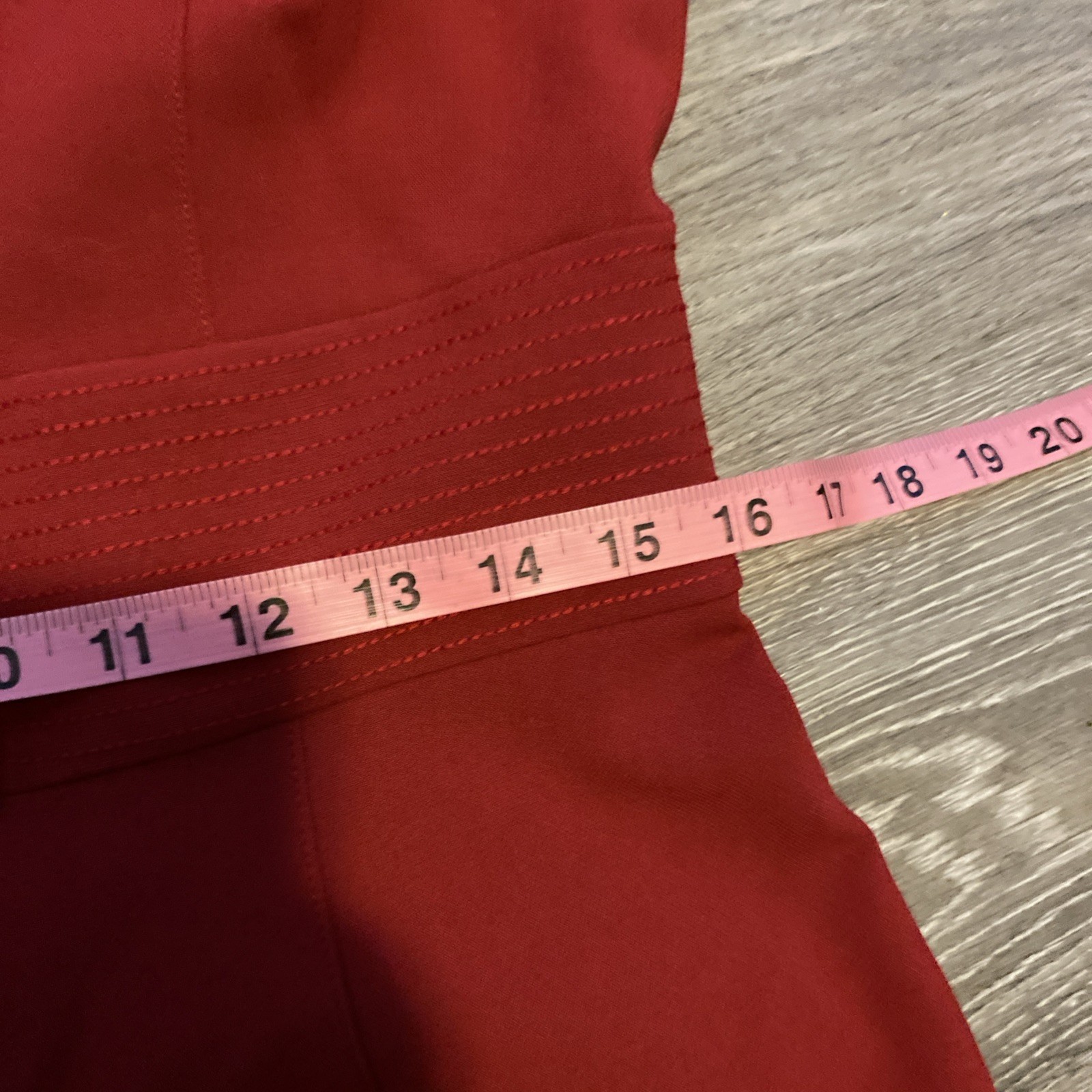 ***NWT***EVA MENDES FOR NEW YORK & COMPANY “MARISOL” MIDI RED DRESS SIZE 10