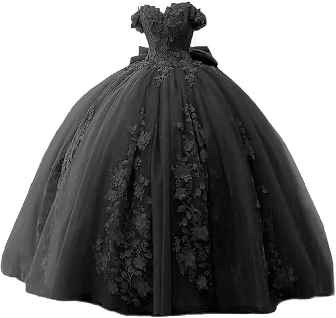 Quinceanera Dresses Sweet 15 / Sweet 16 Ball Gowns 3D Flowers
