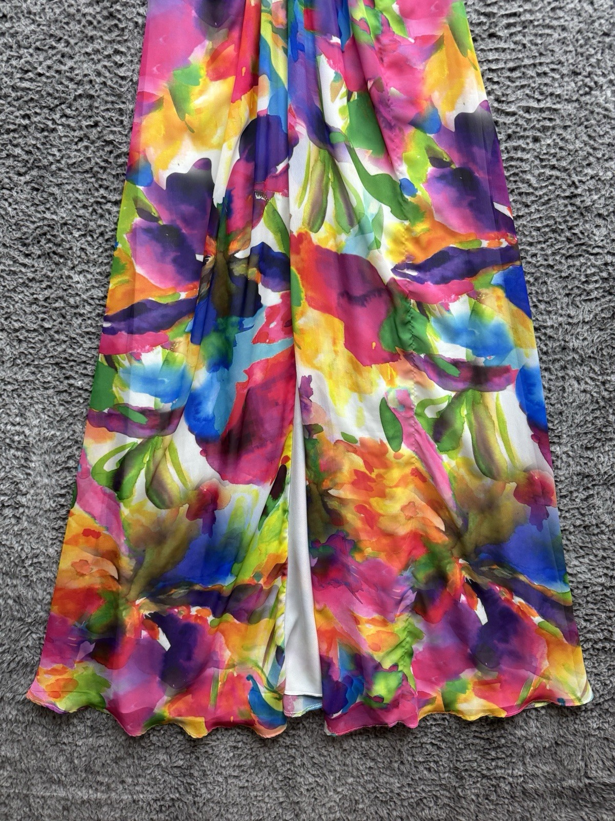 Liv Foster Womens Cutout O-Ring Special Occasion Evening Dress Gown Size 4