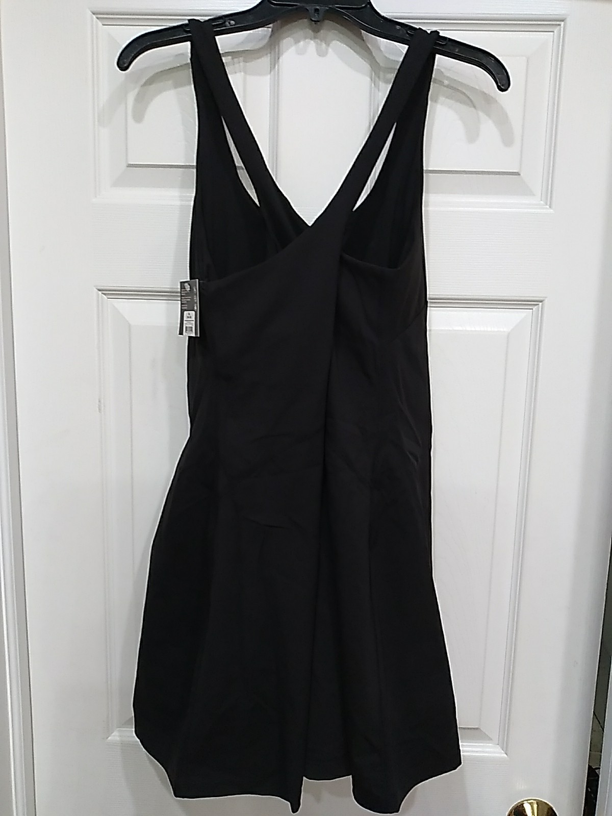 Avia Crossback Buttersoft Bra Athletic Active Mini Dress Size XL 16-18 Black