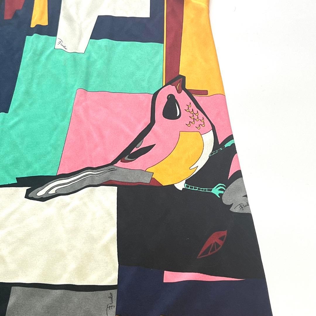 EMILIO PUCCI Geometric Print One piece Dress US 4 Used, Good Condition F/JPN
