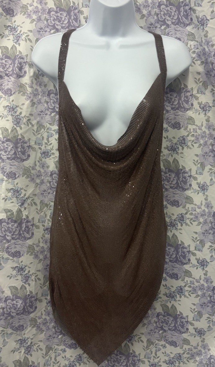 8 Other Reasons x Revolve Danni Mini Dress in Chocolate One Size $270!!