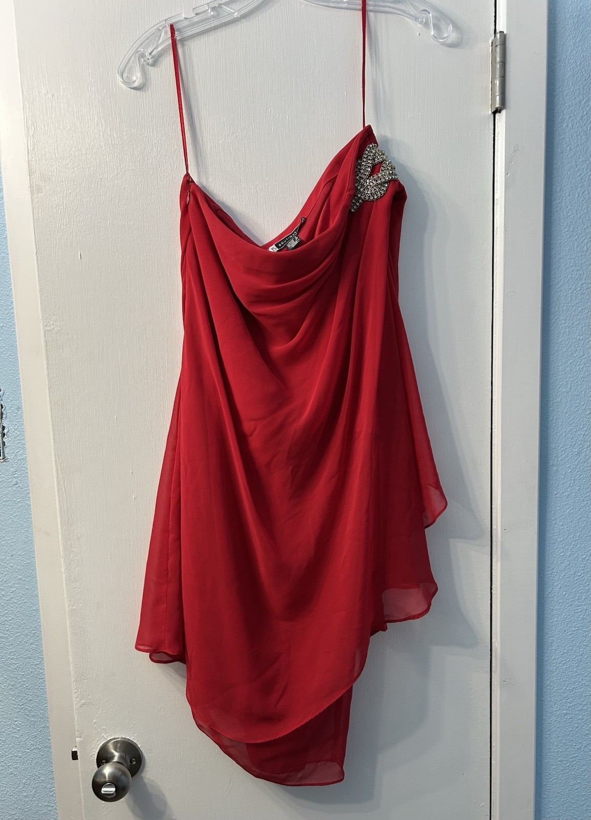 Js boutique size 2 red dress