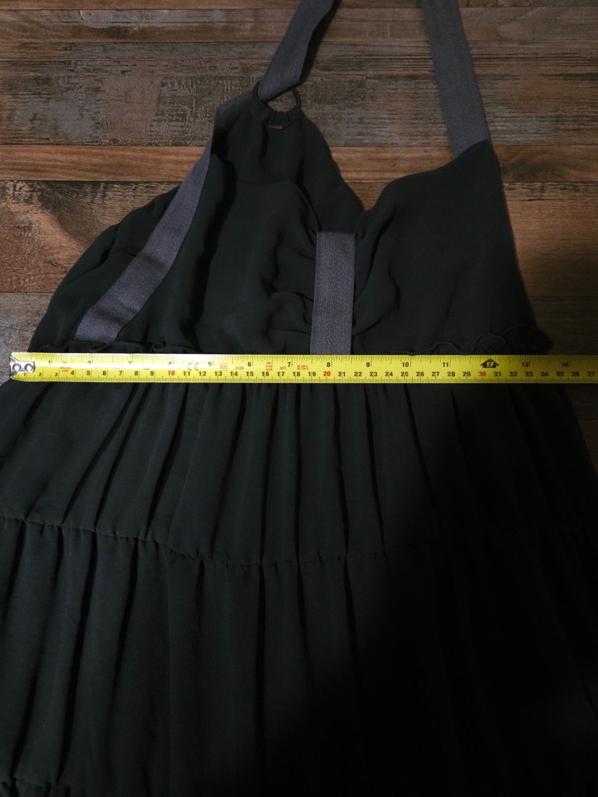 Cop Copine Halter Dress Sleeveless Long Maxi size 40/L