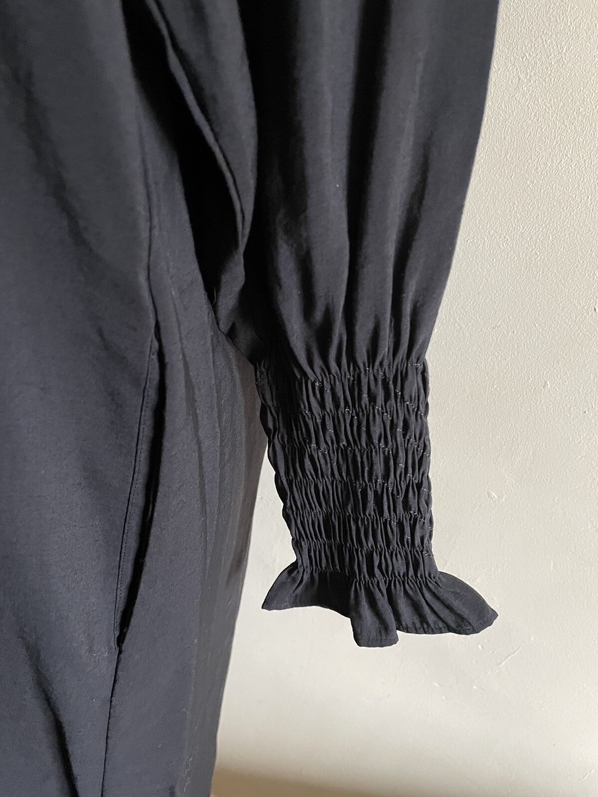 Cos Oversized Lagenlook Long Midi – Maxi Tent Trapeze Dress Sz 34 Uk 8-10