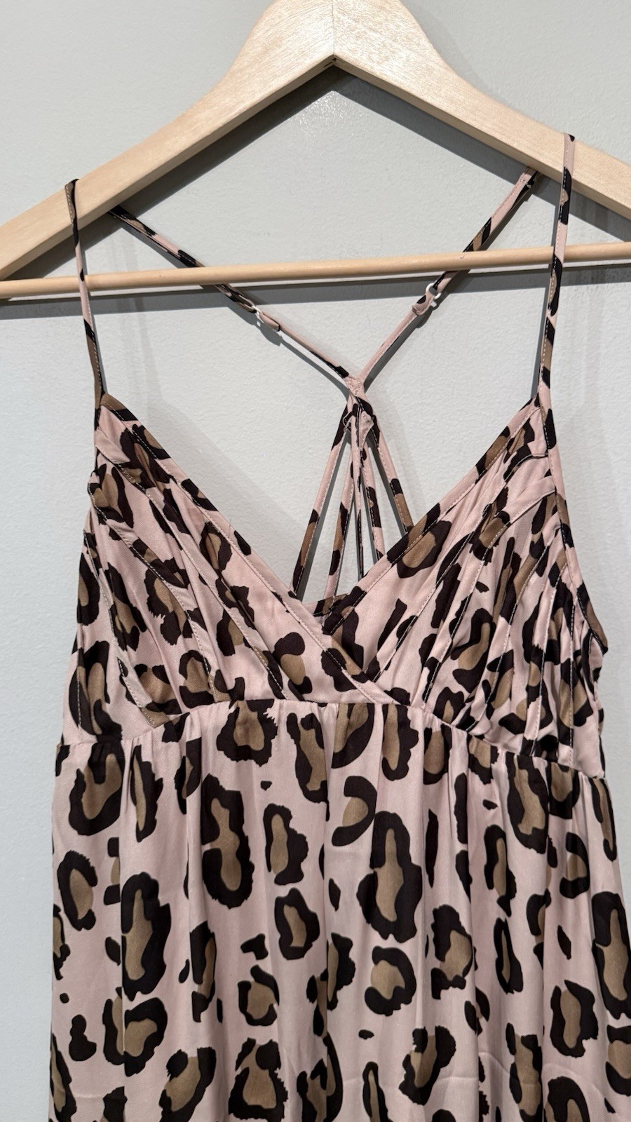 A/X Armani Exchange Women Cheetah Print Maxi Dress Sz 4-Small Party Cocktail