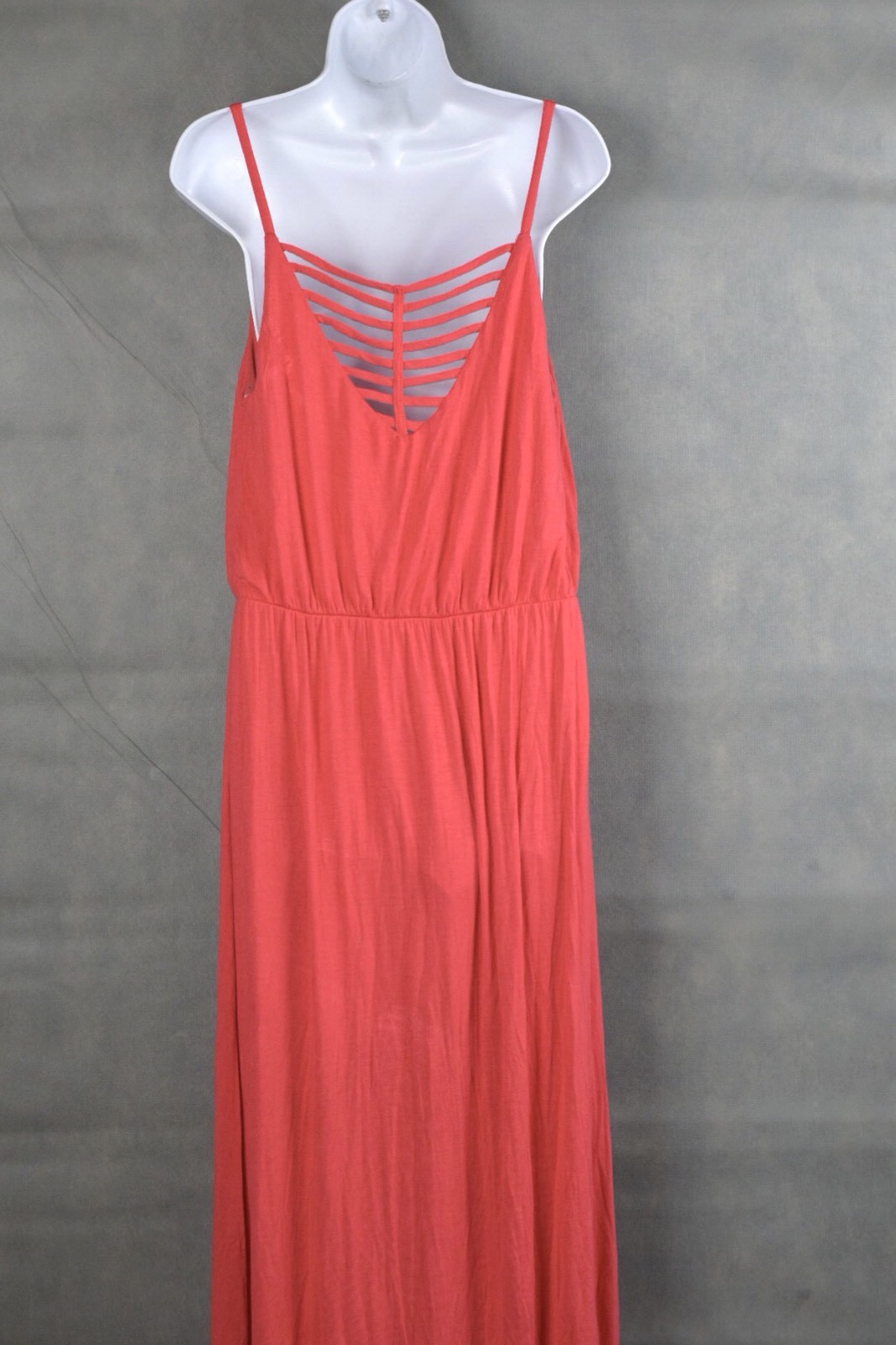 L8ter Later Red Color Womens Maxi Long Dress Size XL