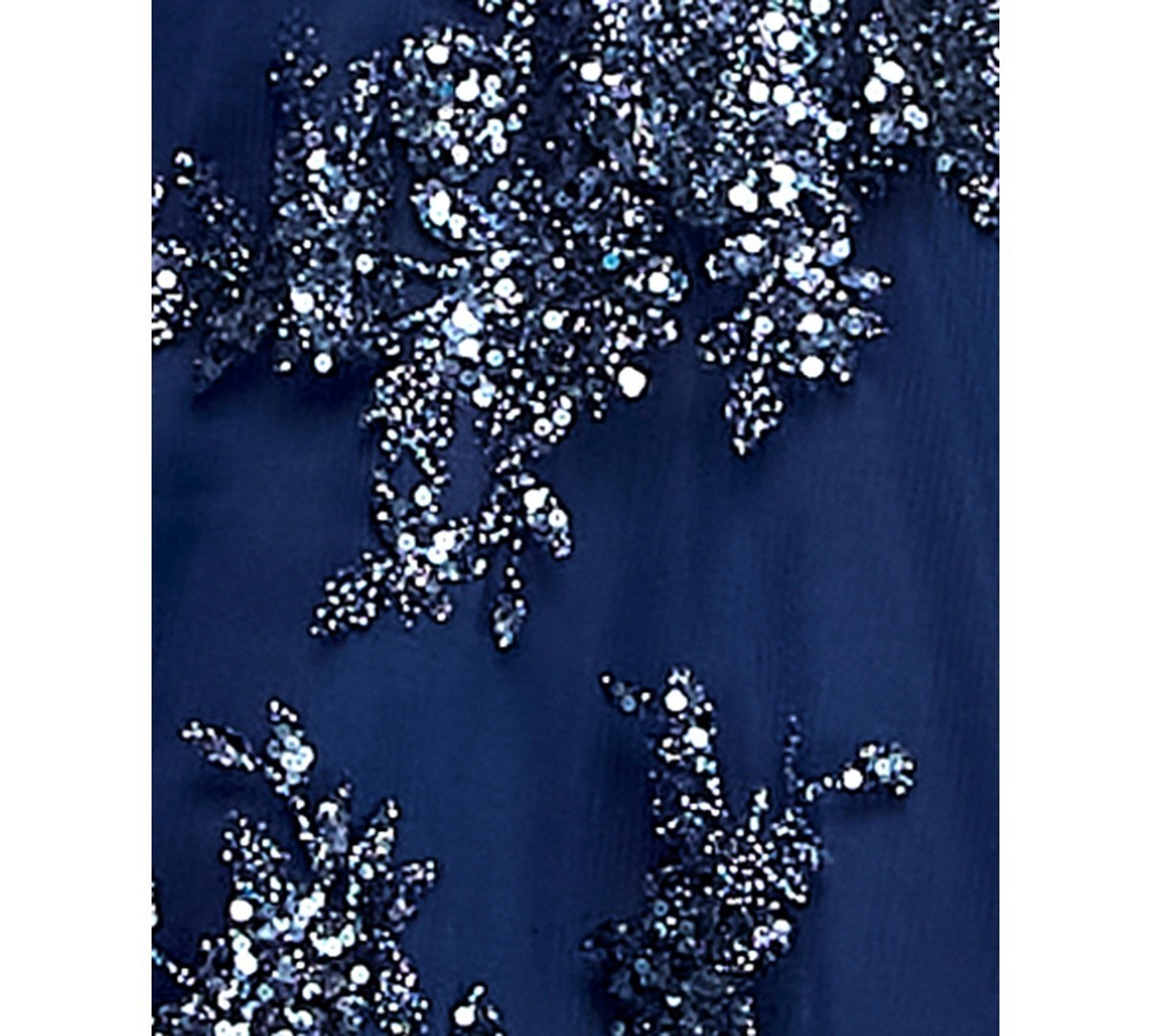 B Darlin Juniors’ Sequin Glitter Embellished Sleeveless Ball Gown 4110 Size 0
