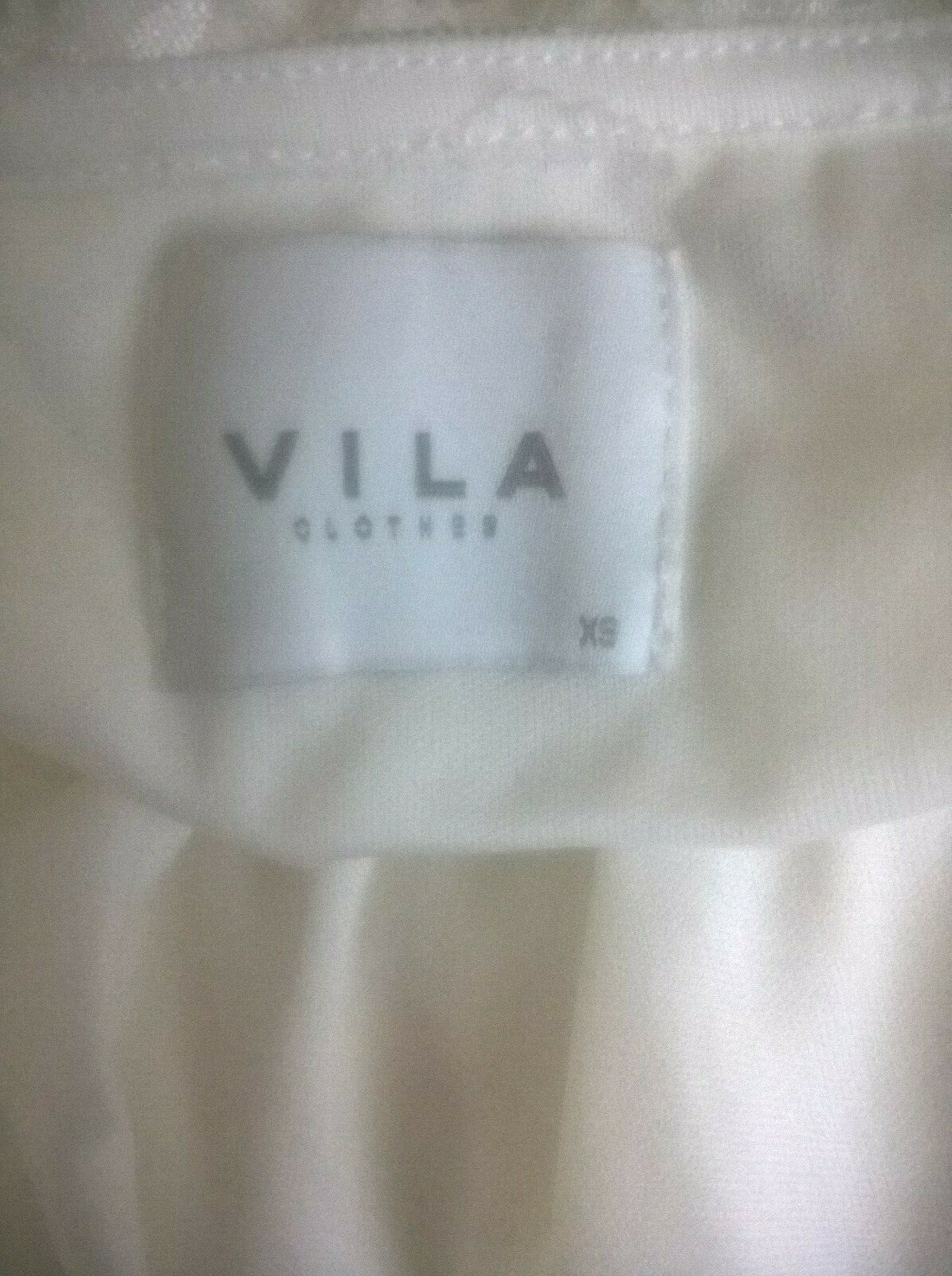 NWOT $98 VILA Videlema beautiful white XS lace tiered cami strap midi dress