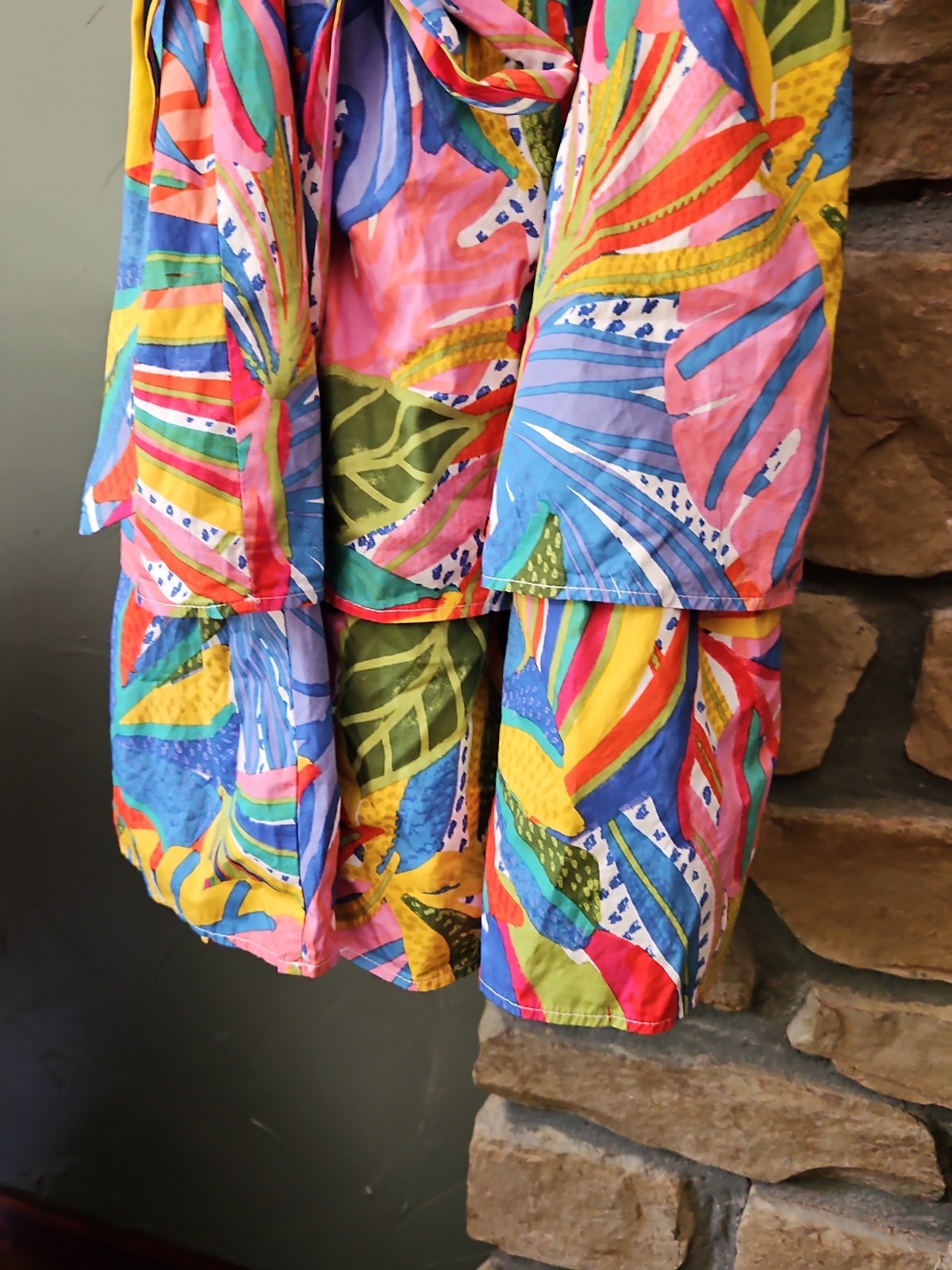 Sugarlips Womens XL New Guinea Marisol Print Dress In Excellent Condition