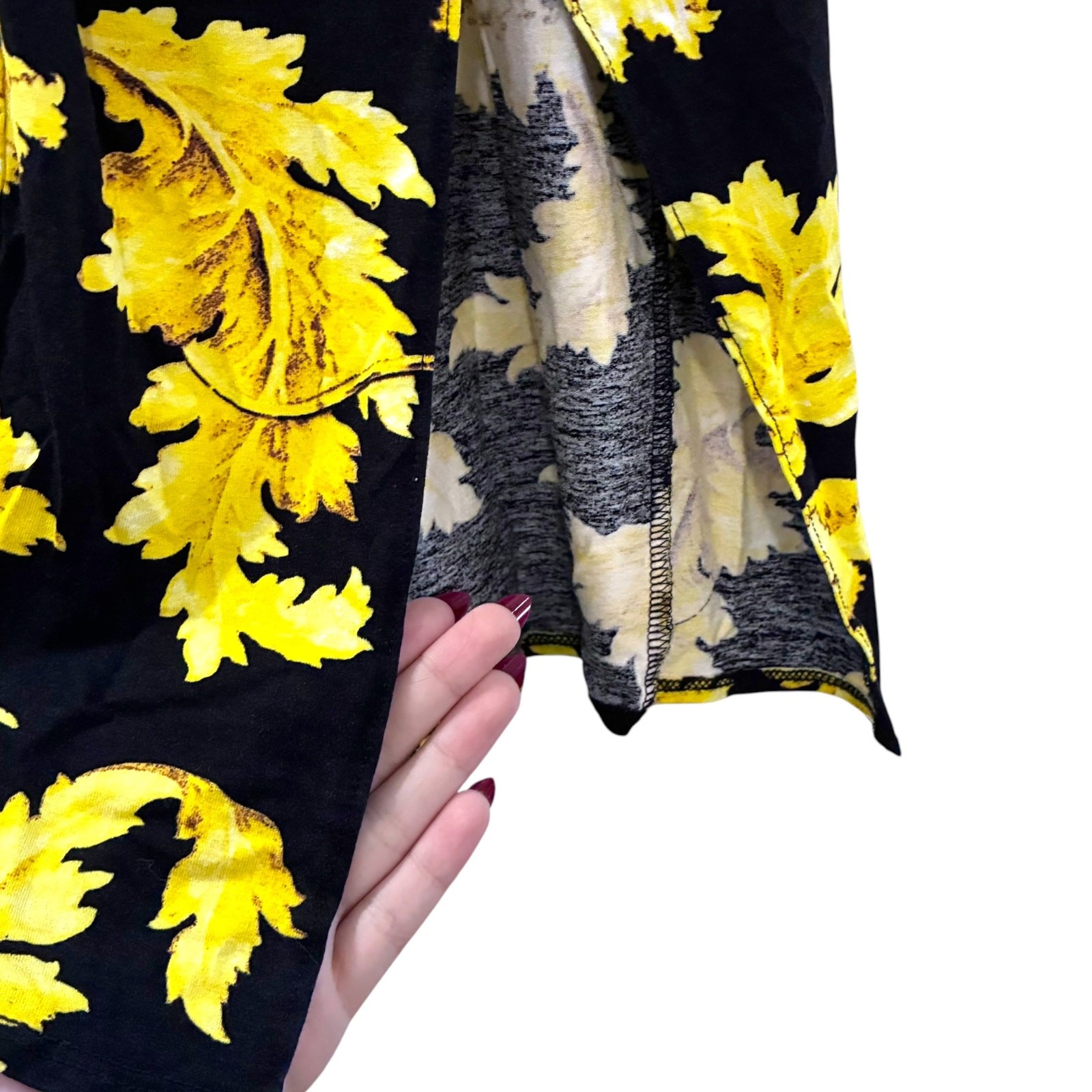 ASOS DESIGN Halter Maxi Dress Black Yellow Floral Open Back Women’s US 2