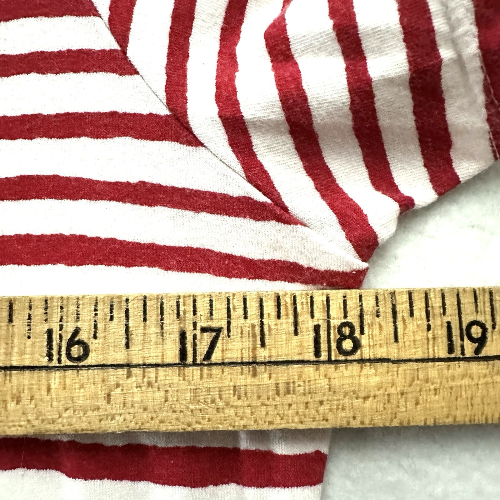 HIHO Red Striped M Medium Cotton Bodycon Dress Beach Resort Cruise Vacation