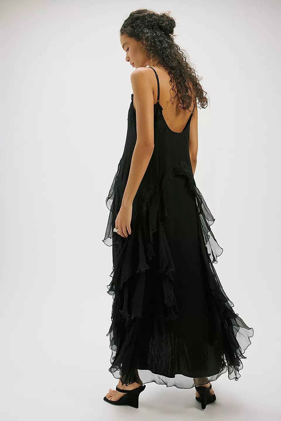Freepeople – Nigel Preston Floating Angel Chiffon Maxi Dress 97519789