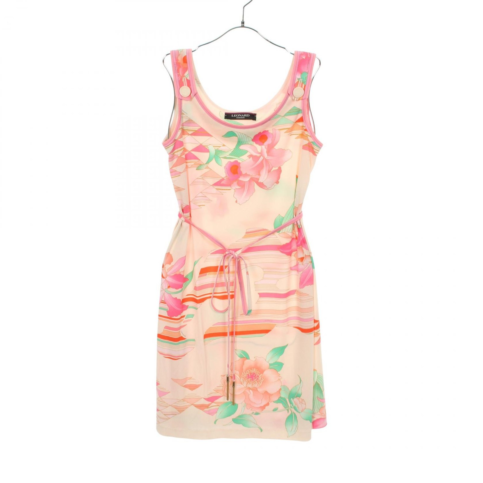 LEONARD FASHION Acetate Polyester Dress – DUTY FREE