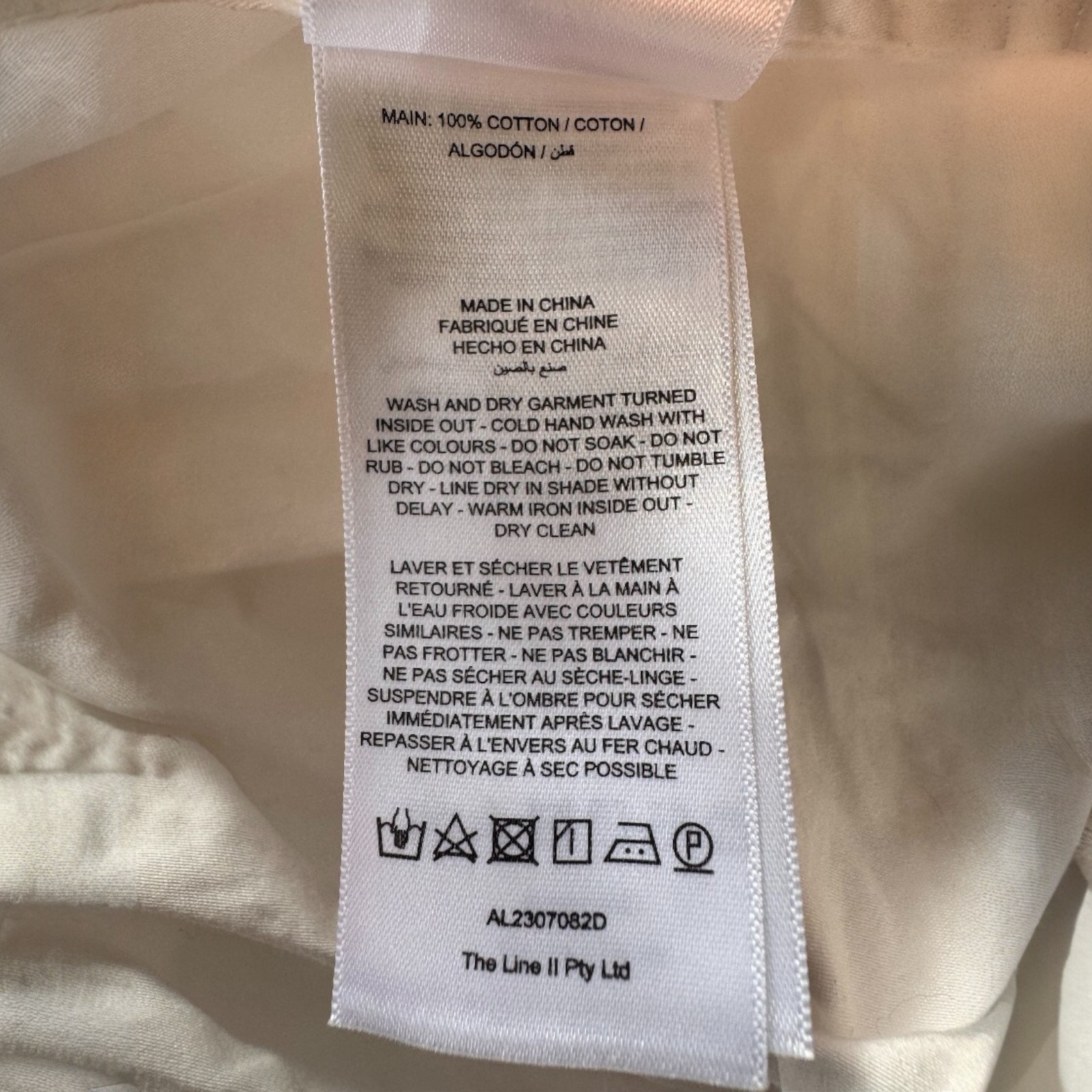 Acler Moordon Mini Dress Size AU 16 / US 12 Ivory Cotton Hens Bridal Baby Shower
