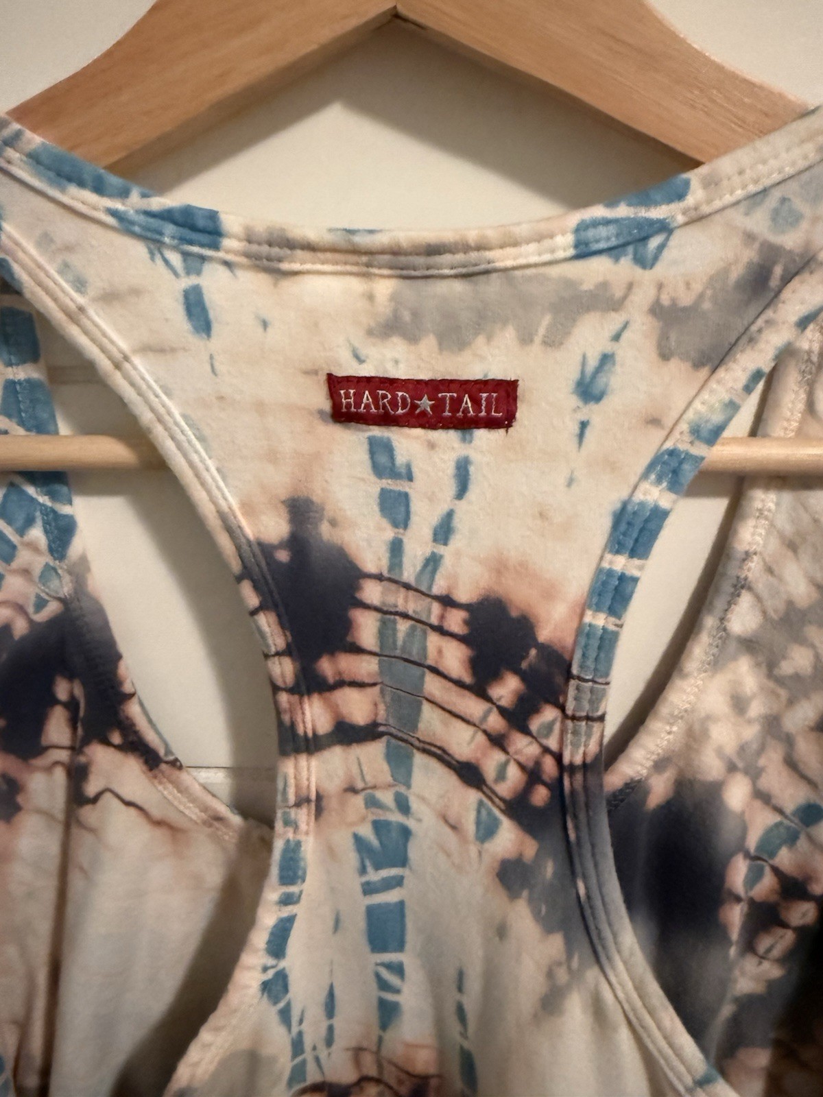 Hard Tail 2000’s Tie-Dye Razorback Maxi Dress Size Medium