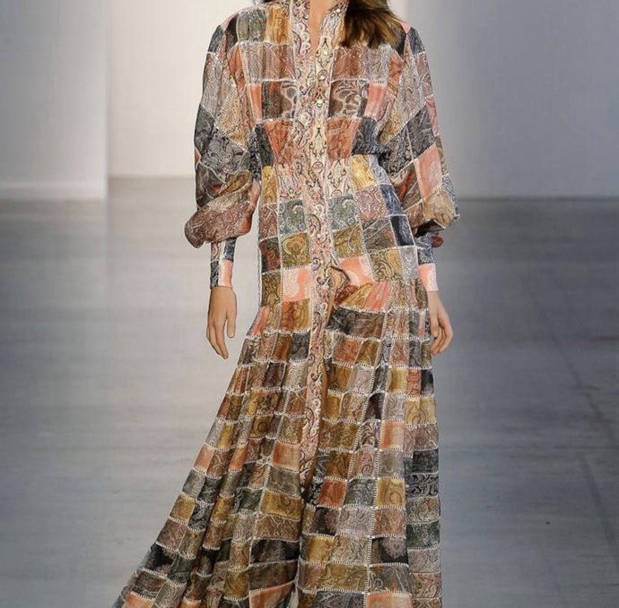 Zimmermann Ninety Six Patchwork maxi dress (Runway piece) Size 0 AU 6-8 US 2-4