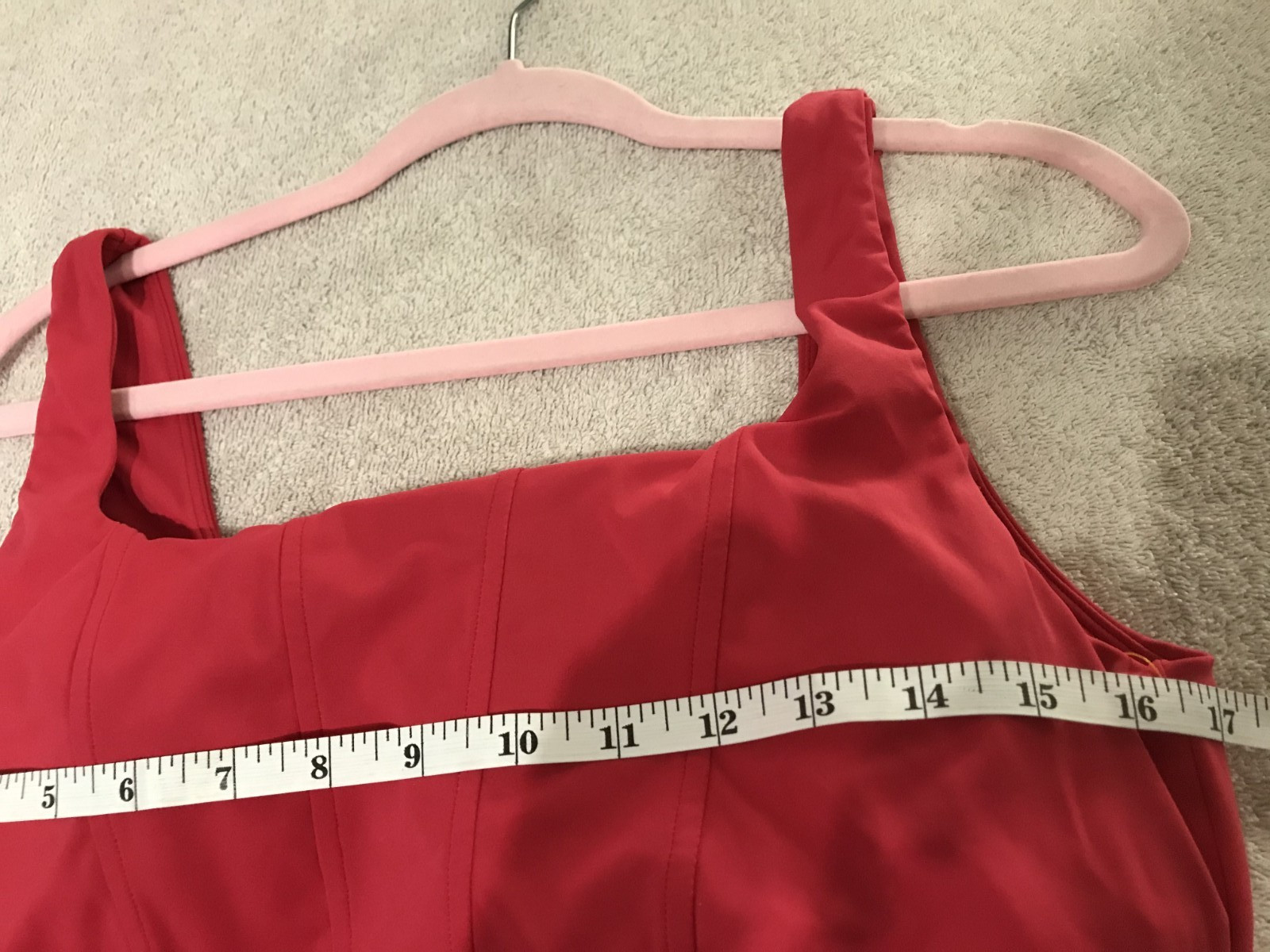Halara, Women L, Red Sleeveless Stretch Active Athletic Bodycon Inner Bra Dress