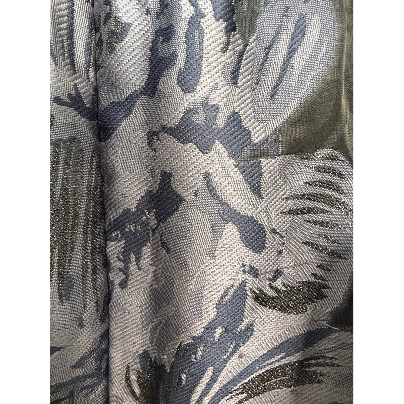 Kay Unger Beatrix Floral Jacquard Tea Length Midi Dress Belted Size 6 NWOT