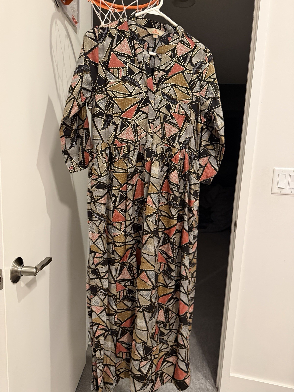viscose Cotton Blend Dress
