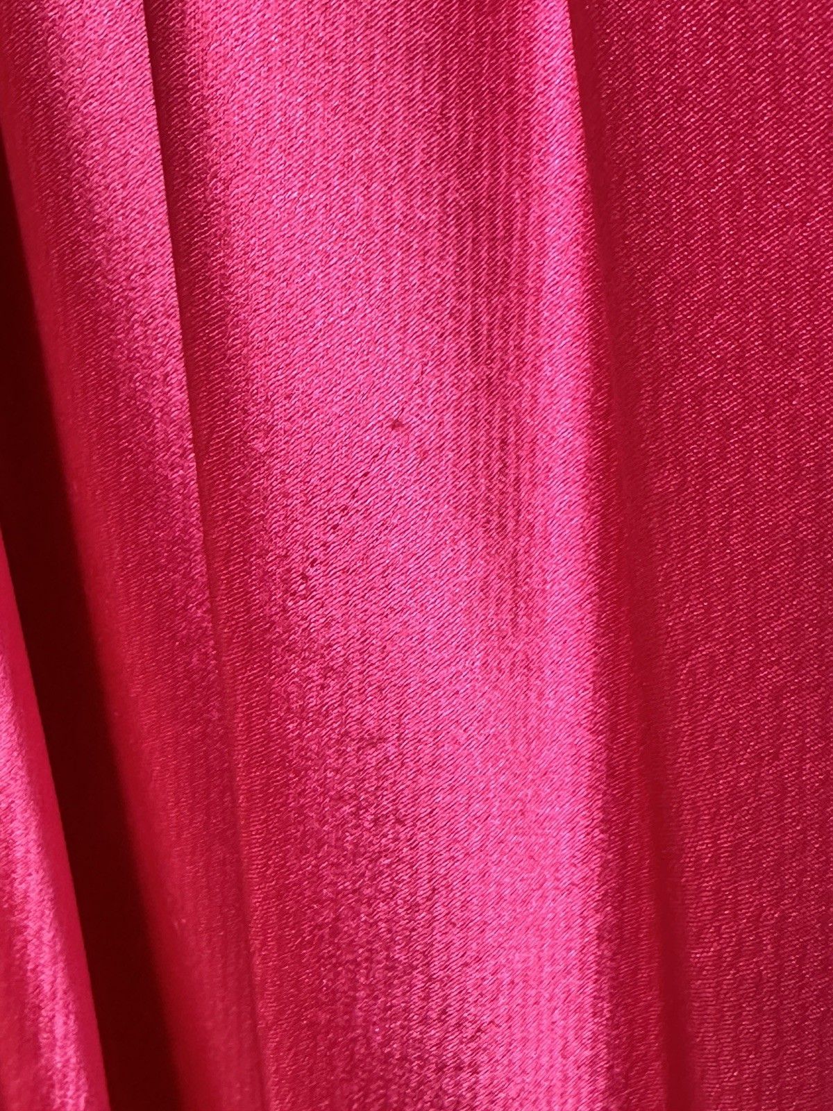 A.B.S Collection Allen Schwartz Bubble Dress Size 8 Satin Low Back Raspberry NWT