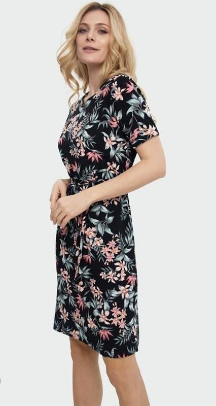 Women’s dress multicolor elastane 44/XXL/52