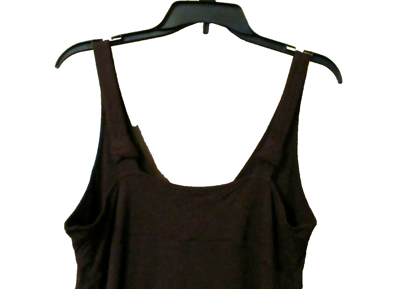 So cute Ruffle*Mercer & Madison* sleeveless Women dress Rayon Spandex L, Solid